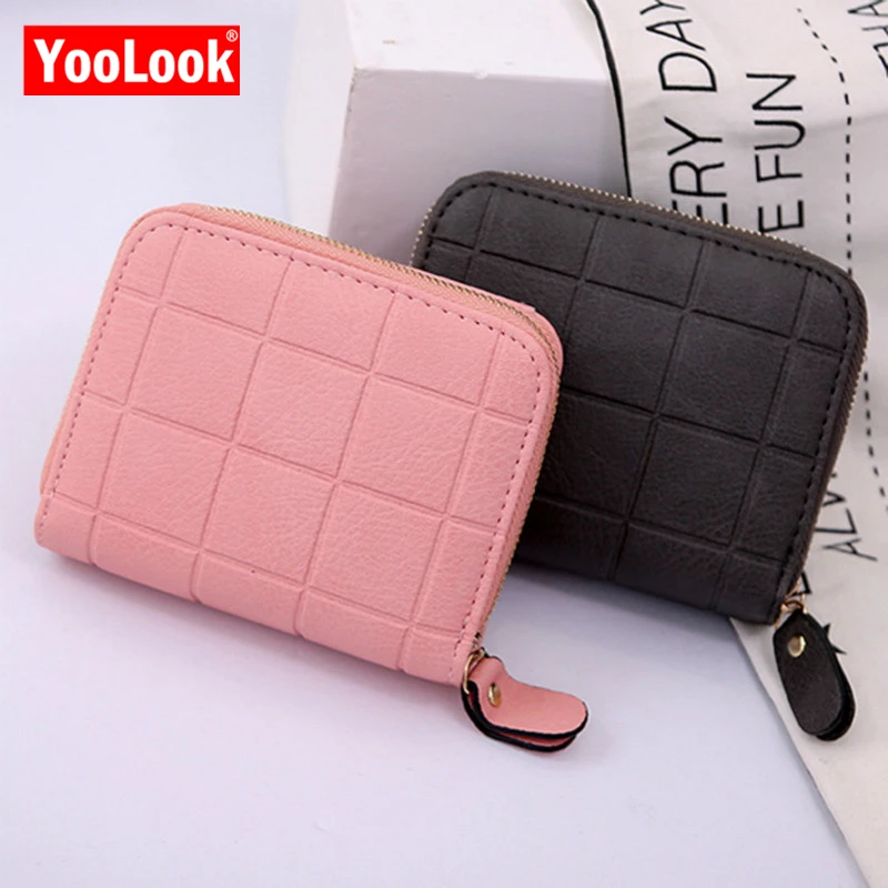 

2019 Fashion Small Wallet Women Zipper Clutch Women's Purse Card Holder Coin Purse Female Bag Portefeuille carteira feminina