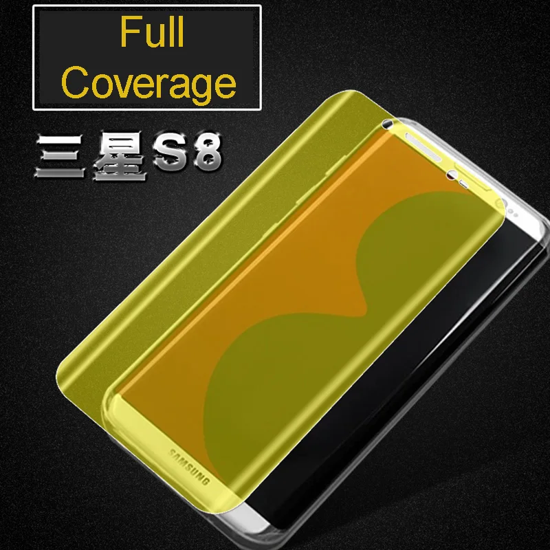 3D полное покрытие экрана протектор для Samsung Galaxy S8 Plus S7 Edge S6 A3 A5 A7 2017 J5 J7 2016 TPU мягкая