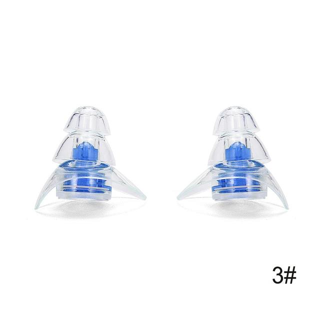 Ear Plugs Ear Protection Soft Silicone Reusable Music Earplugs Noise Reduction For Sleep DJ Bar Bands Sport W/ Case