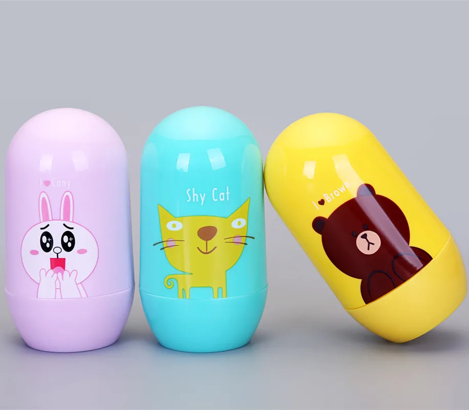 4 pcs Baby Healthcare Kits Baby Nail Care Set Infant Finger Trimmer Scissors Nail Clippers Cartoon Animal Storage Box for Travel