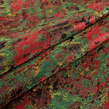 Абстрактная картина маслом стиль жаккардовые ткани парчи звездным узором модные ткани DIY мешки одежда 90 см в ширину и двор