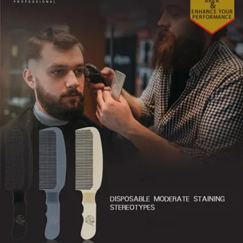 

Professional Hairdressing Combs Plating Oil Head Comb Styling Hair Comb Portable Men Styling Tools Hair Care Comb