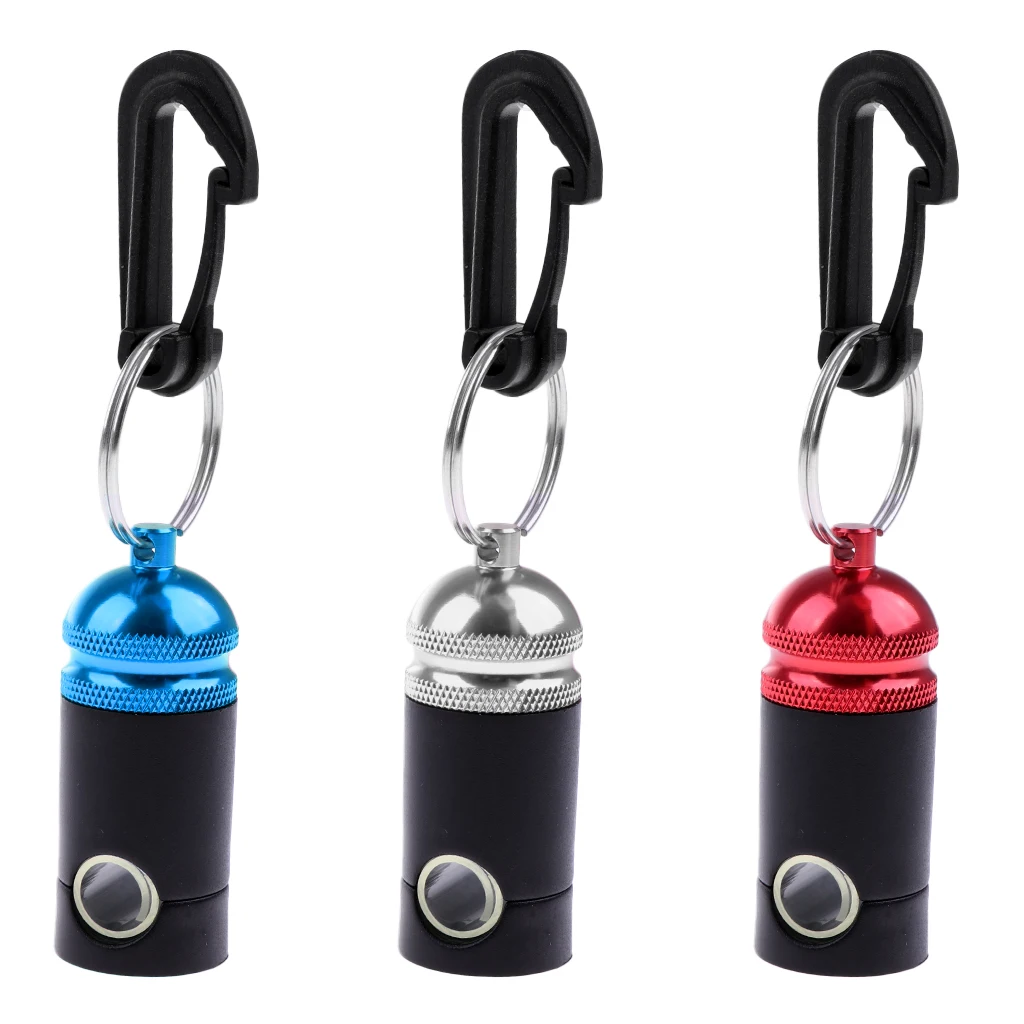 1 Pcs Universal Scuba Diving Aluminum Regulator Octopus Hose Gauge Holder Keeper Retainer with Clip Hook 3 Colors Dive Tools