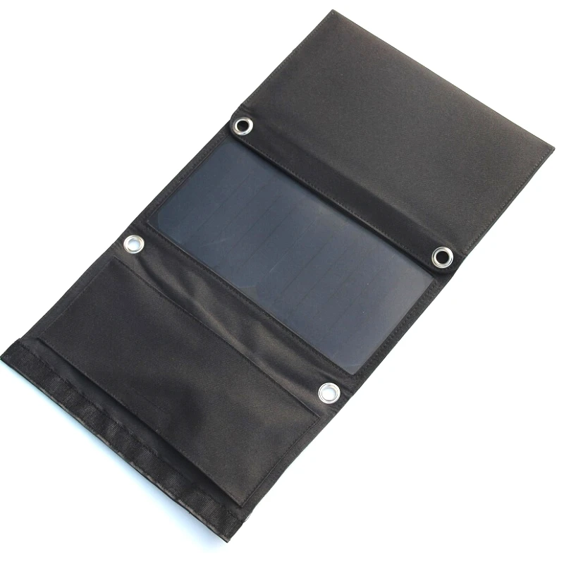 

21W 5V Foldable Solar Panel Portable Solar Charger High Efficiency Charger for Cellphone _WK
