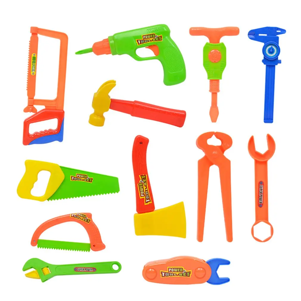 

Children's Toolbox Set Real life Repair Tool Drill Screwdriver Repair Kit House play Toys Tool Set Puzzle Toy Set for kids Gift