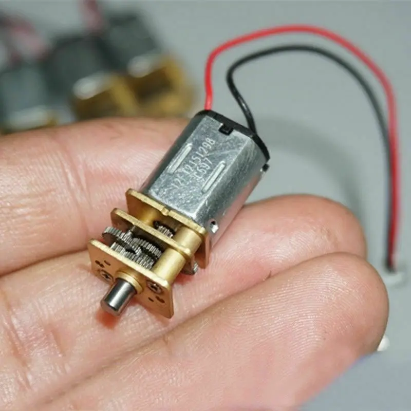 Микро двигатель N20 DC 3V 5V 28RPM 45RPM маленький мини 12 мм редуктор полная металлическая