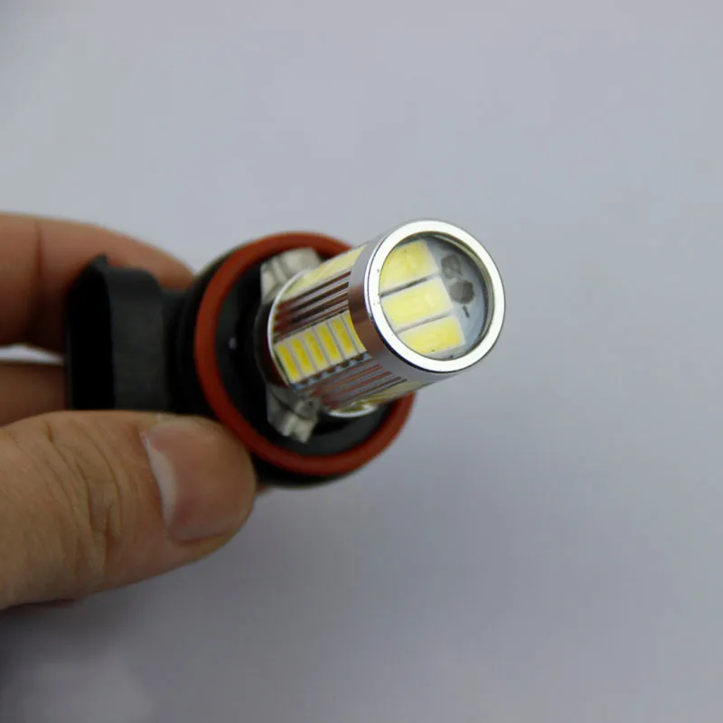 Надежный, модный, H11 супер яркий 5630 SMD 33 светодиодный 12V Авто белые противотуманные лампы Светильник лампы дальнего света Ap4