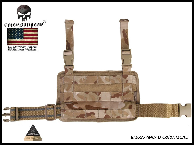 EMERSONGEAR модульная Rife ножная панель чехол тактический Molle Drop Leg Pouch охотничий пистолет кобура инструменты Molle Pouch EM6277