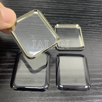

Display screen panel For Apple Watch Series 1/2/3 38mm 42mm Series 4 40mm 44mm 3D Full Cover Tempered Glass Screen Protector
