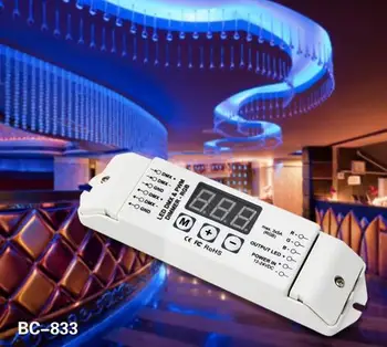 

BC-833 DMX512 Decoder LED 3CH DMX Decoder RGB strip decoder DMX driver
