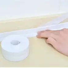 New Hot Self Adhesive Tape Bathtub Bathroom Shower Toilet Kitchen Wall Sealing Waterproof Mildewproof Tape