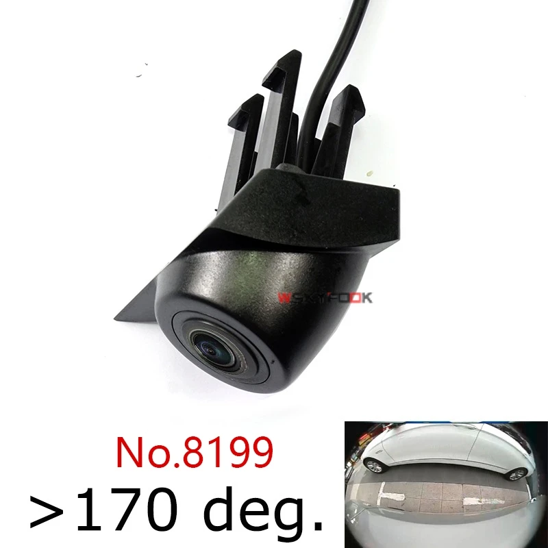 

close 180deg CCD HD car front logo camera for VW Volkswagen Bora Golf 2017 2018 front view camera