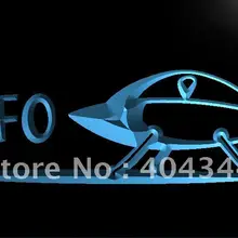 LB928-космический корабль инопланетянин НЛО мультфильм световой знак