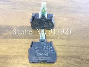 

[ZOB] original original ZBV-M5 button on the yellow indicator lamp module LED 230VAC --10PCS/LOT