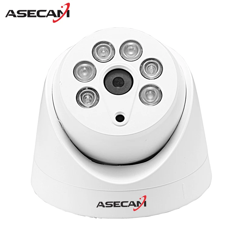 

New Home 3MP Super HD AHD 1920P Camera Security CCTV White Mini Dome 6pcs Array infrared Night Vision Surveillance Camera