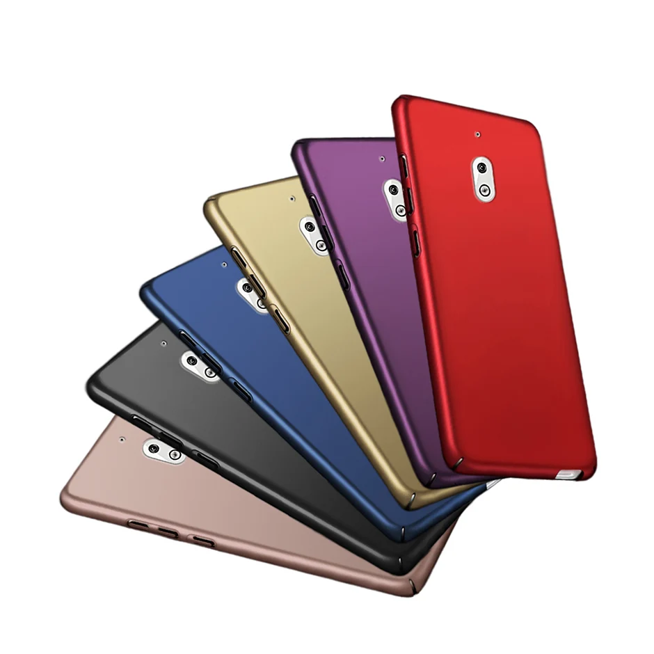 Жесткий чехол для Nokia 2 1 2017 2018 роскошный тонкий TA-1080 TA-1093 чехол-накладка телефона