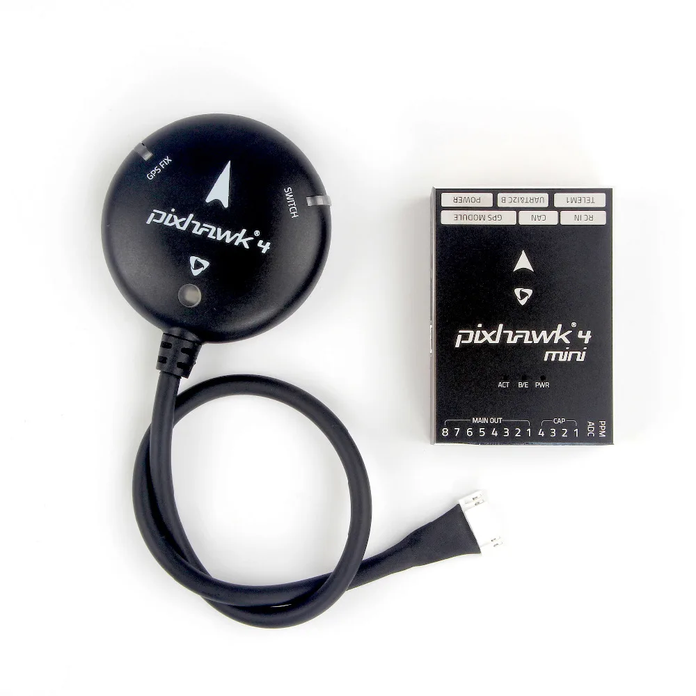 Holybro Pixhawk 4 Mini PX4 Контроллер полета STM32F765 Ubx Neo M8N GPS GLONASS силовой модуль PM06 V2 Fr FPV