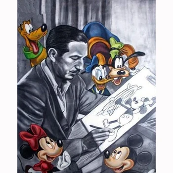 

5D DIY Diamond Painting Painted Man's Painting Mouse Mosaic Embroidery Cross stitch Embroidery Crafts Decoration KBL