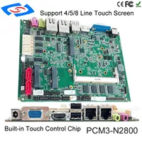 מיני pc intel atom 2019 בניו מועצת מיני מחשב נייד לוח אם מחשב Intel Atom N2800 מיני PC Multi Port תעשייתי Mainboard (5)