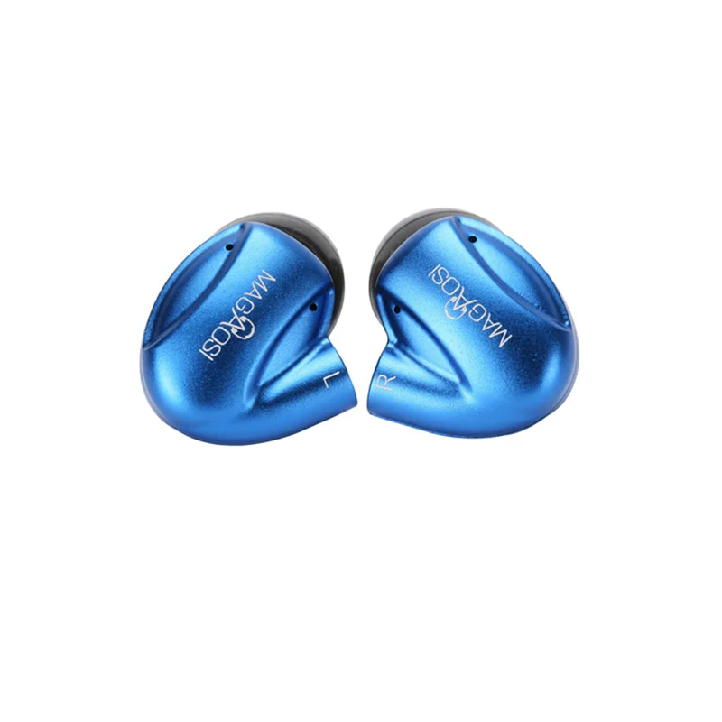 

LEORY MaGaosi K3 PRO 2BA Balanced Armature + Dynamic Hybrid Earphone Graphene MMCX HiFi Earphone OCC/ Silver Plated 2 Cables