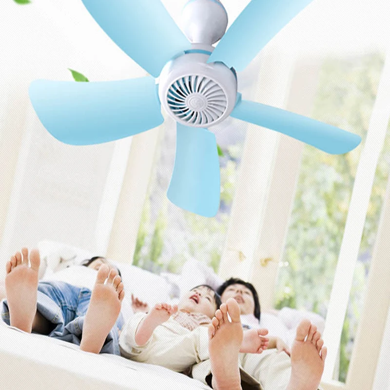 

220V 8W Mini Energy-Saving Electric Anti-Mosquito Ceiling Fan Mini Fans Air Conditioner Cooler For Dormitory Summer 5 Blades