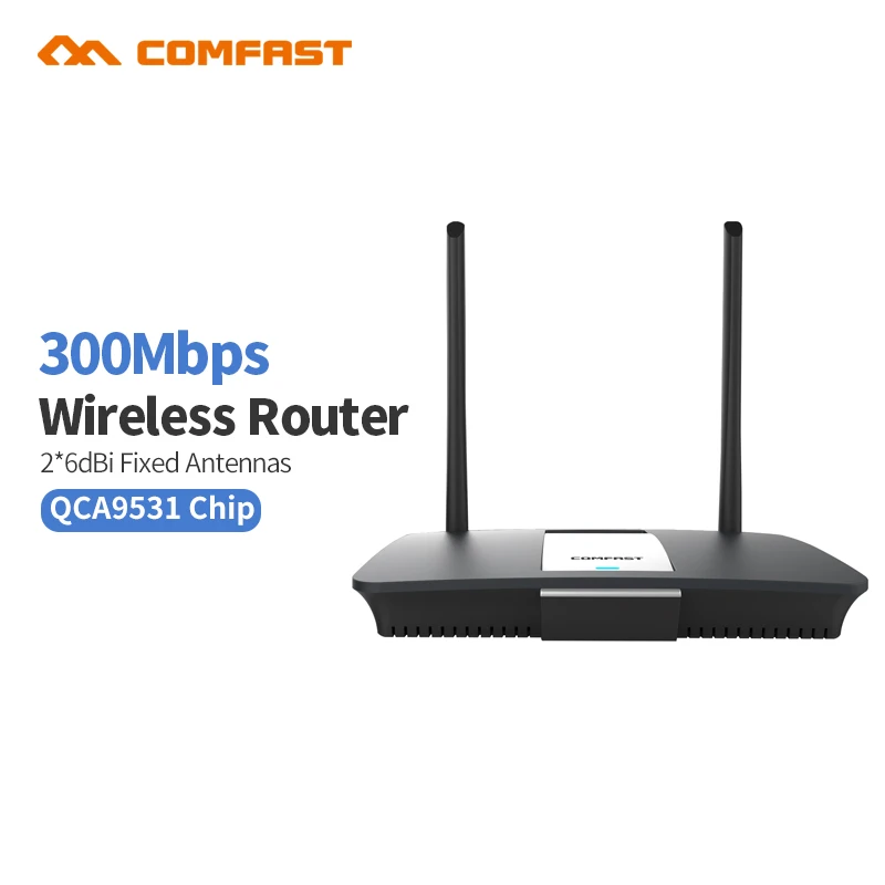 

Comfast CF-WR610N 300Mbps WiFi Wireless Router AR9341 Wi-Fi Rrouter Home Network Access Point RJ45 14dBi Antenna wi fi Router