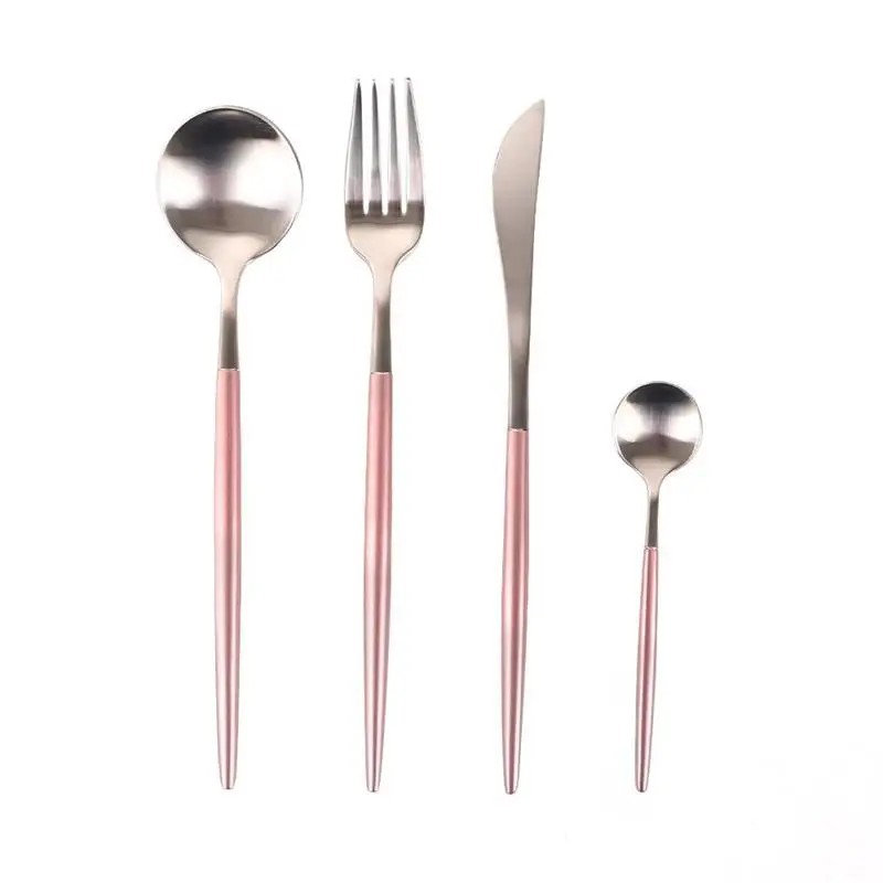 pink cutlery set  (11)