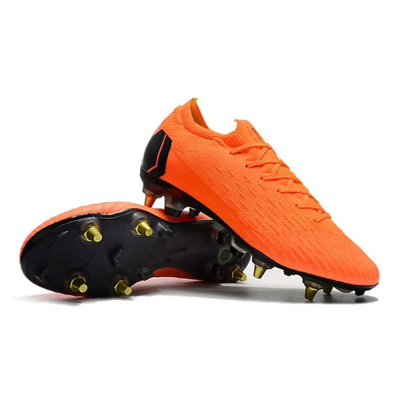 

Original Men Football Boots Cleats Training Long Spikes Kids Phantom Sneaker Sport Boys Neymar High Ace Superfly Soccer Shoes