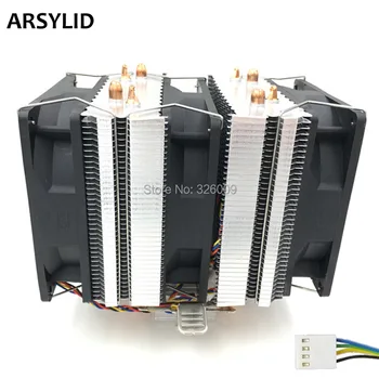 

ARSYLID CN-409C-P CPU cooler 4pin PWM 9cm fan 4 heatpipe daul-tower cooling for Intel LGA775 1151 115x 1366 2011 for AMD AM3 AM4