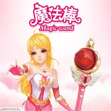 Аниме Сейлор Мун 20 Косплей Tsukino Usagi палочка хеншин стержень светящаяся палочка спиральное сердце лунный жезл музыкальная волшебная палочка игрушки для девочек подарок