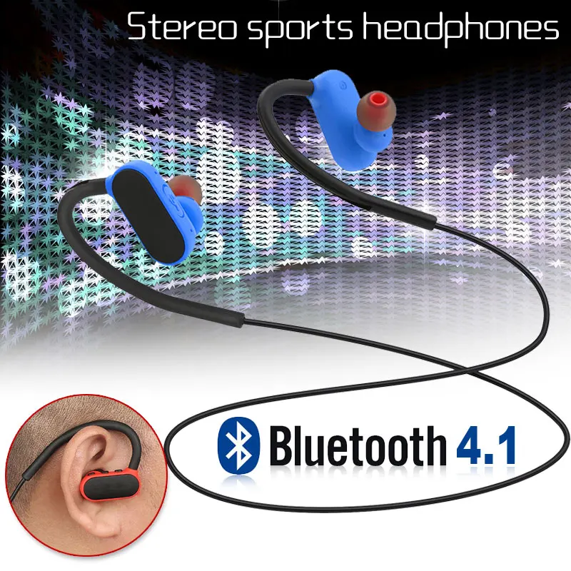 Универсальный Беспроводной наушники 2 4 ГГц Bluetooth V4.1 для смартфонов в ухо