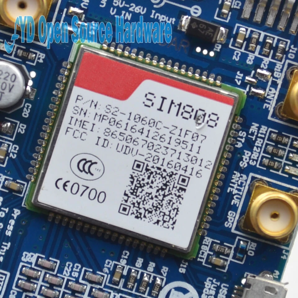 SIM808 макетная плата вместо 908 GSM GPRS gps Bluetooth SMS модуль для отправки данных процедур