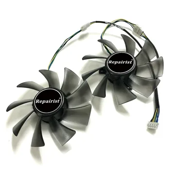 

T129025SU gpu Cooler GTX680 Graphics card Fan For ASUS GTX 680 DirectCU II TOP GTX680-DC2-2GD5 Video Card cooling