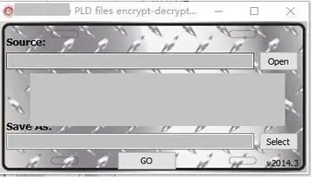 

Pld files encrypt\decrypt tool (Tutorials included how to use the Tool)
