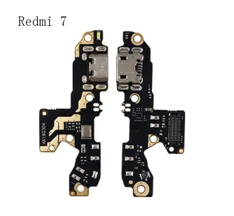 Протестированный для Xiaomi Redmi 7 7A/Note 7 Note7 Micro usb зарядная док-станция порт зарядное устройство печатная плата гибкий кабель, сменные детали - Цвет: Redmi 7
