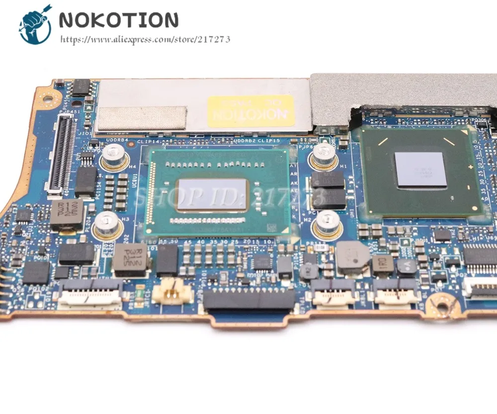 low cost  NOKOTION For HP Spectre XT13 XT 13-2000 Laptop Motherboard SR0XG I7-3537U CPU 4GB Ram 714758-501 71