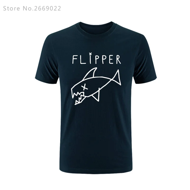 

2017 new Kurt Cobain same style Flipper tee rock and roll short sleeve t shirt men Printi rock star NIRVANA band jersey t-shirts