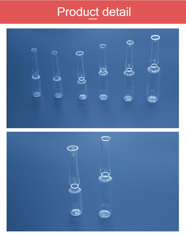 630 шт./лот 1 мл прозрачного стекла ампулы международный стандарт легко нарушение-белый кольцо хранение микроорганизмов воздействий