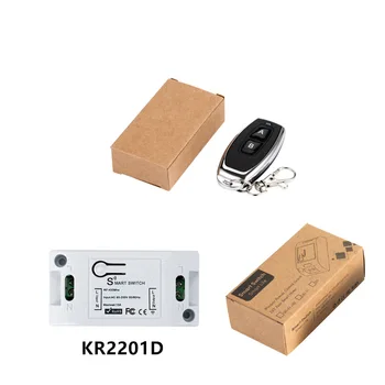 

Wireless Remote Control Switch AC 110V 220V 1CH Relay Receiver Module Universal 433 MHz & Wall Panel RF Remote Controls