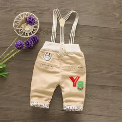Детские комбинезоны с коротким Штаны 2018 летние штаны для мальчиков комбинезон детские штаны для мальчиков для малышей Джентльмен