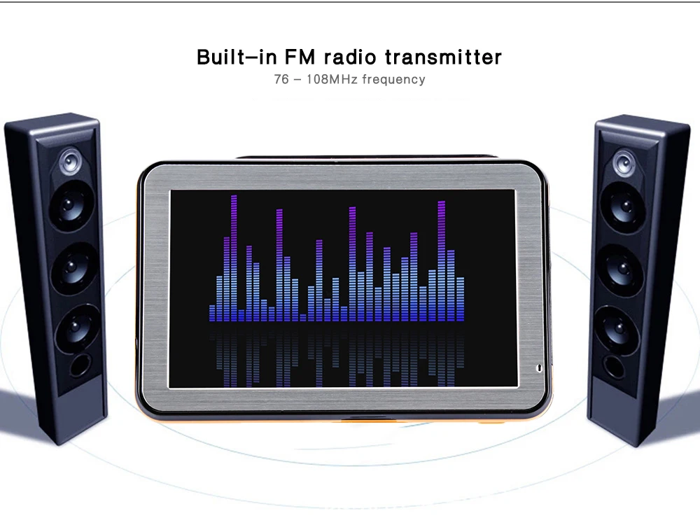 5 дюймов 8 Гб HD Автомобильный gps навигатор FM Bluetooth Navitel последняя Европа Америка карта Sat nav грузовик gps навигаторы автомобильные