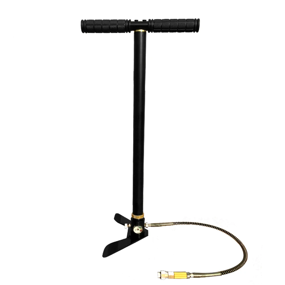 

30mpa 4500PSi 300bar High Pressure Pcp Hand Operated Air pump Hunting Three Stage Hand Car Mini Air Gun