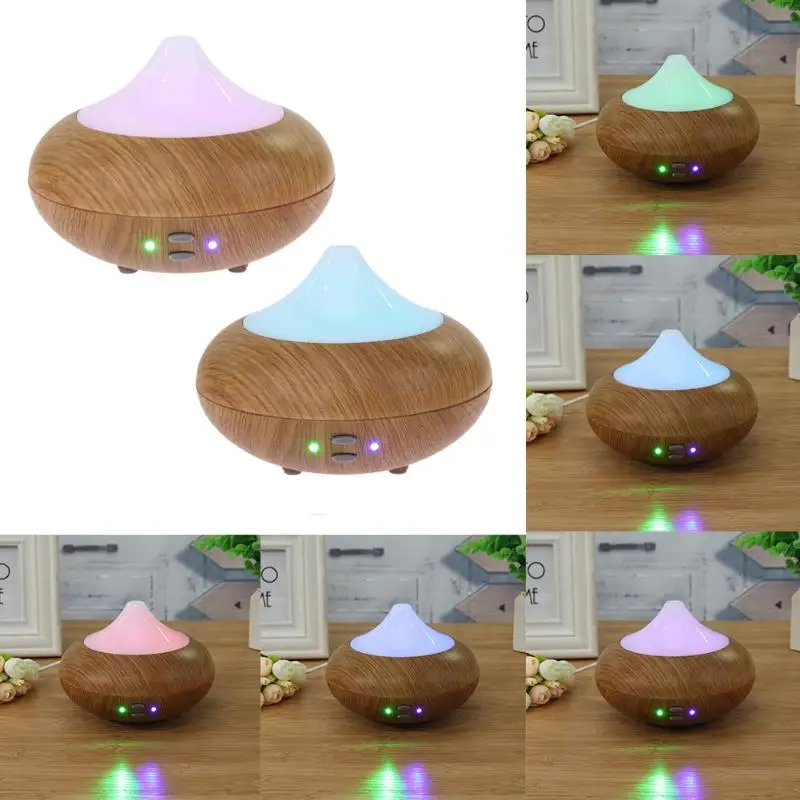 

210ml Grain USB Air Humidifier Essential Oil Diffuser Lamp Aromatherapy Electric Aroma Mist Maker with colorful LED Light
