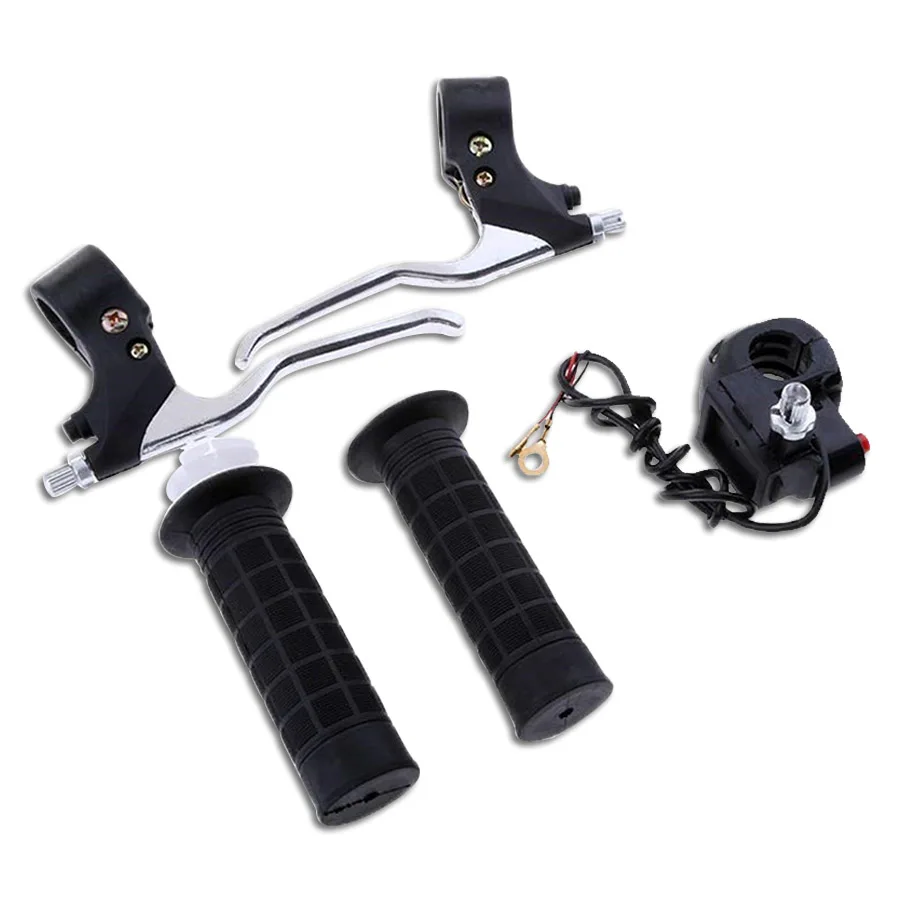 1 пара 22 мм мини мотоцикл ручками убить выключатель поворот дроссельной заслонки тормозных колодок рычаги ATV Quad Go Kart байк