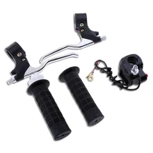 1 пара 22 мм мини мотоцикл ручками убить выключатель поворот дроссельной заслонки тормозных колодок рычаги ATV Quad Go Kart байк