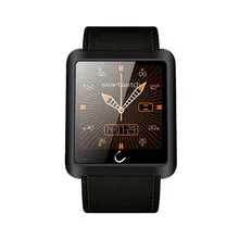 U10l aufgerüstet bluetooth smartwatch sync anruf sms health monitor handgelenk smart watch für ios für samsung android