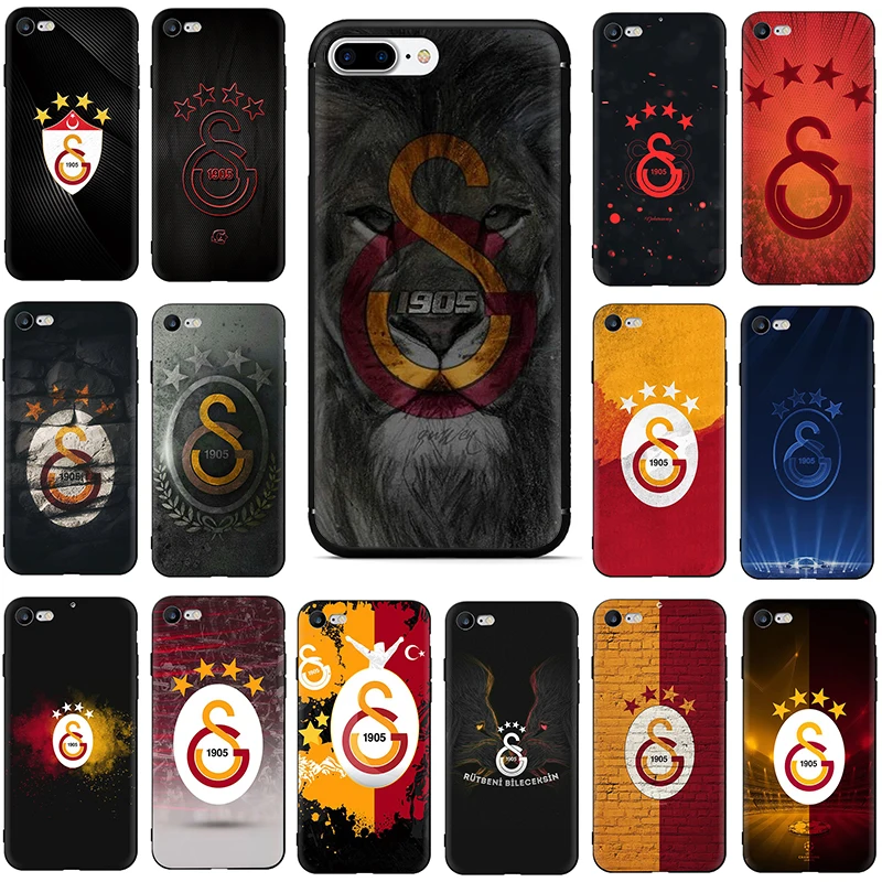 

Turkey Galatasaray Soft TPU Silicone Phone Cover Case For iphone 5 5s SE 6 6s 7 8 Plus X XR XS Max