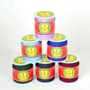 

Fashion 300yards/roll Cord Chinese Knot Cord Macrame Rope Bracelet Cord String for DIY Jewelry Craft Making