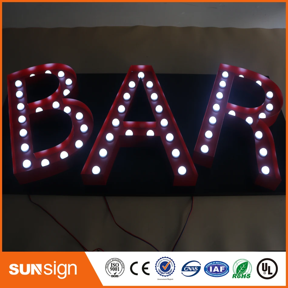 Buy lighted alphabet letter sign,frontlit and backlit