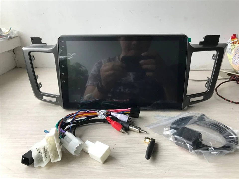 Стерео Android 10,0 автомобильный dvd-плеер для Toyota RAV4 Rav 4 2013- 2 din 1024*600 gps навигация wifi стерео Восьмиядерный головное устройство